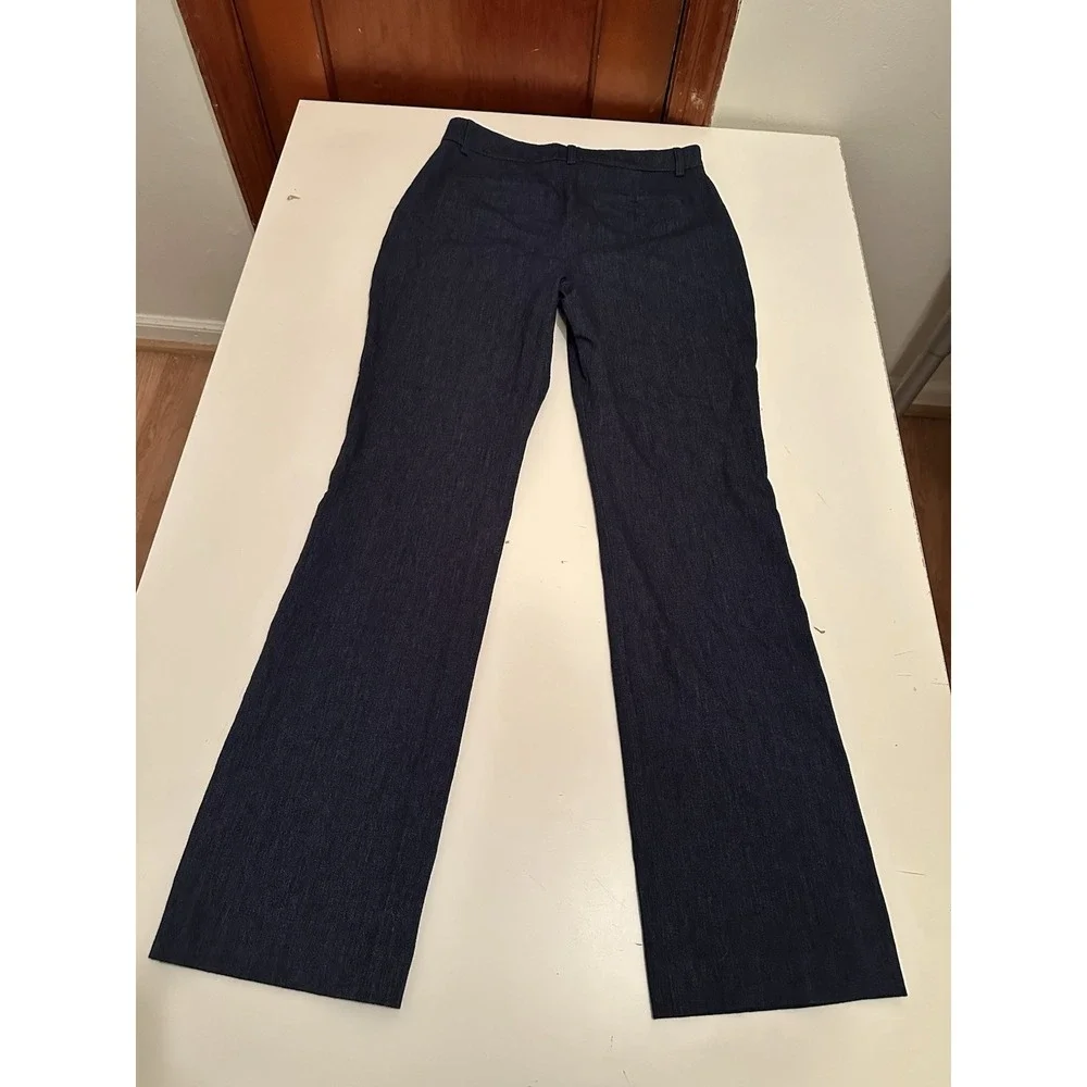 Women Express Pants Size 6 Editor Boot Mid Rise Dress Pants - Picture 9 of 11